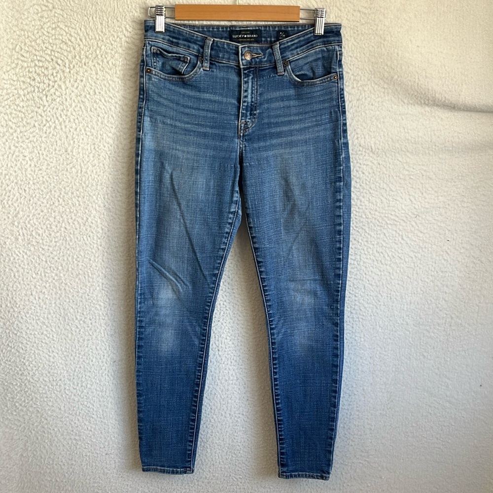 Lucky Brand Women's Skinny Jeans - Medium Blue Wash